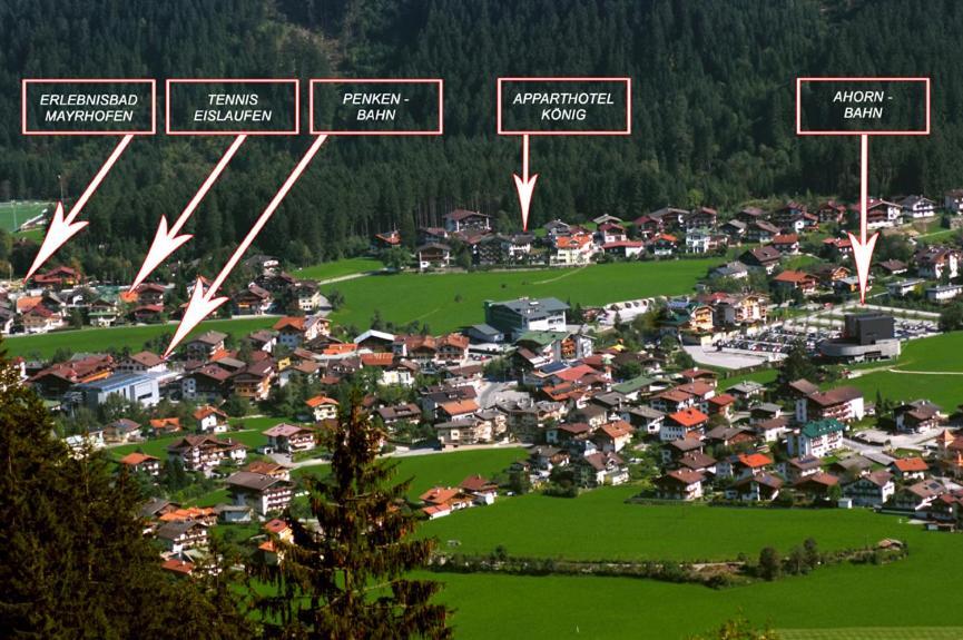 Apparthotel König Mayrhofen Kültér fotó